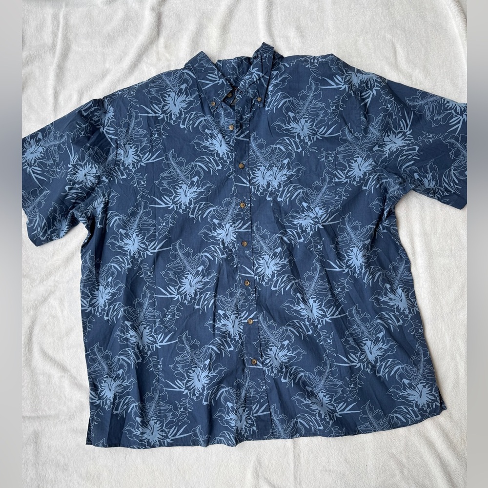 Men’s Hawaiian Plus Size Shirt 2XL